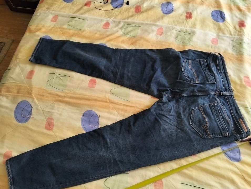 Kadın Lacivert mavi Jean Pantolon - Görsel 5