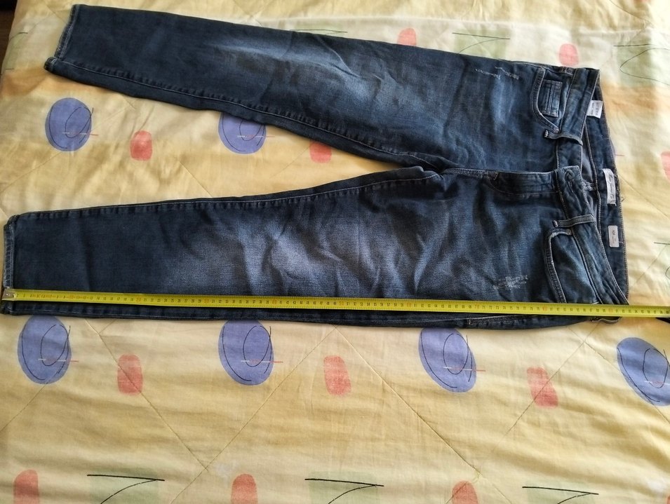 Kadın Lacivert mavi Jean Pantolon - Görsel 3