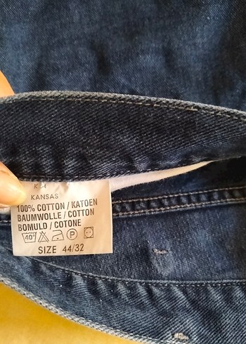 Koyu Mavi lee Jean - Görsel 4