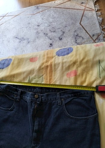 Koyu Mavi lee Jean - Görsel 7