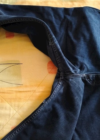 Koyu Mavi lee Jean - Görsel 6