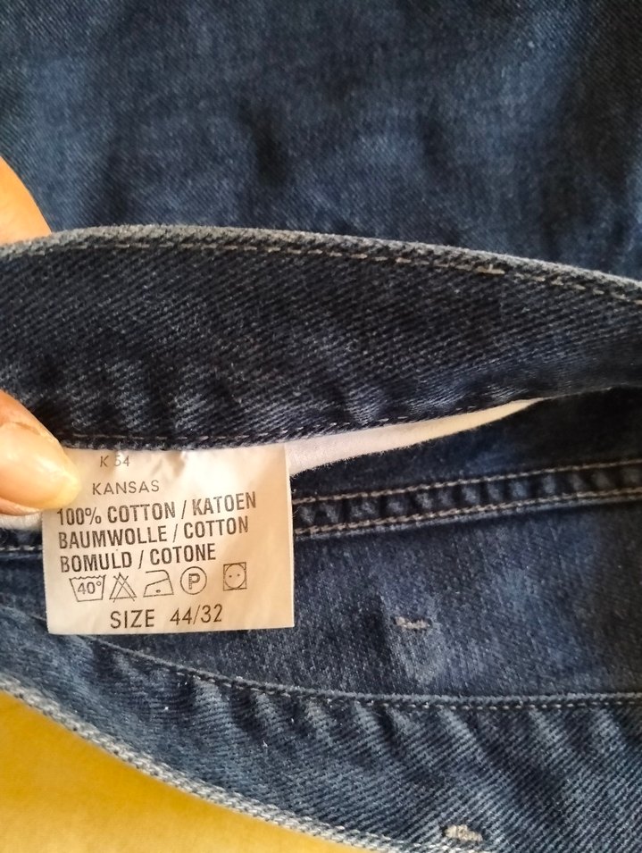 Koyu Mavi lee Jean - Görsel 4