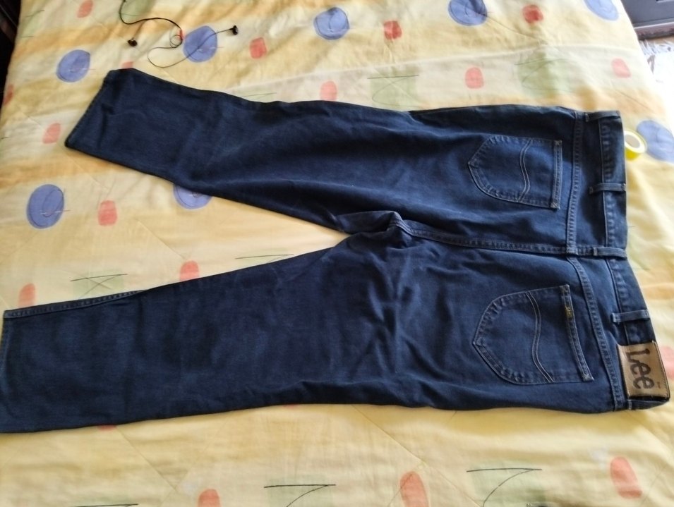 Koyu Mavi lee Jean - Görsel 5