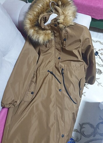 46 Beden camel Renk Mont Bondit Kumaş Taba Rengi