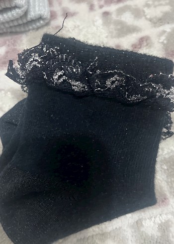 Kız Çocuk  Örgü Eldiven Çorap - Görsel 4