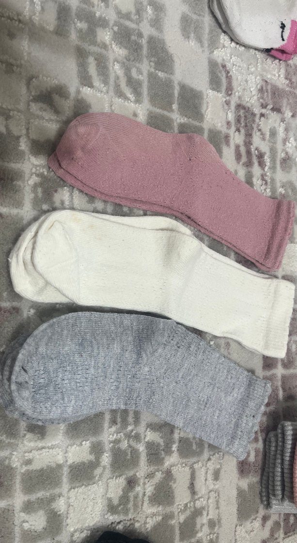 Kız Çocuk  Örgü Eldiven Çorap - Görsel 3