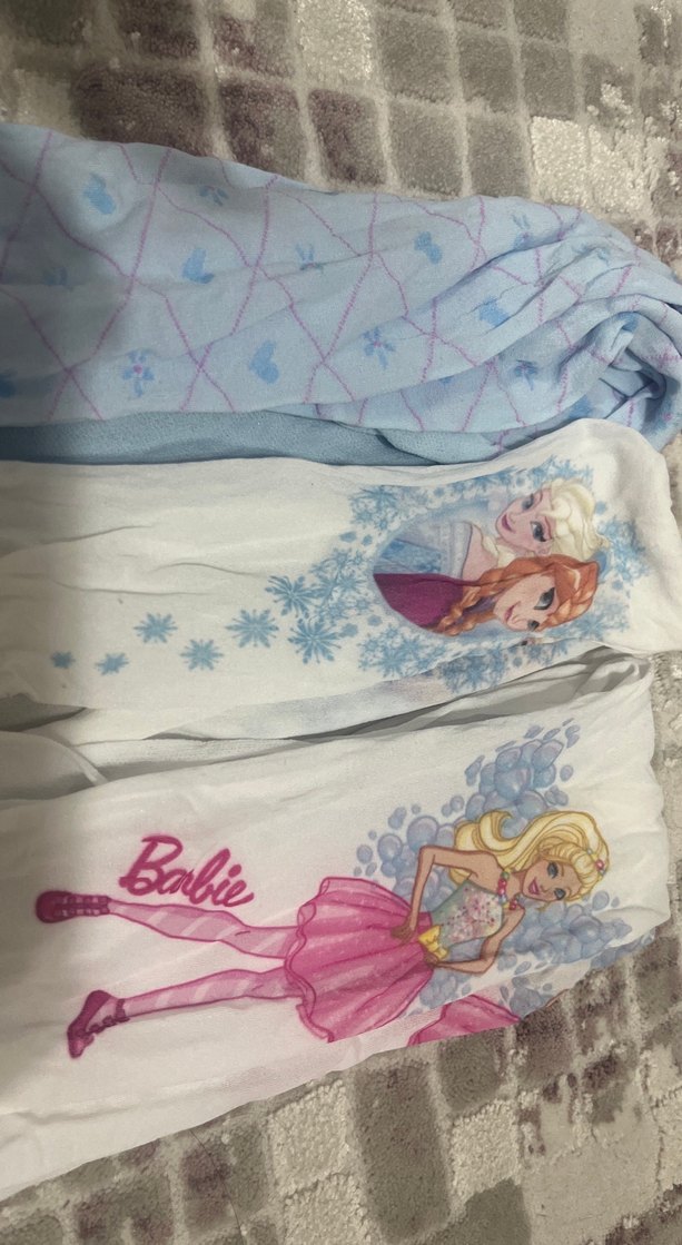 Çocuk Baskılı Külotlu Çorap, - Görsel 2