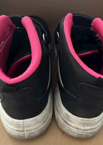 Kız Çocuk Pembe Rock Punk Spor Ayakkabı - Görsel 4