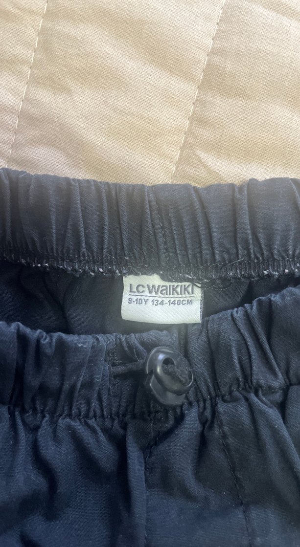 Kız Çocuk Lacivert kargo pantolon - Görsel 3