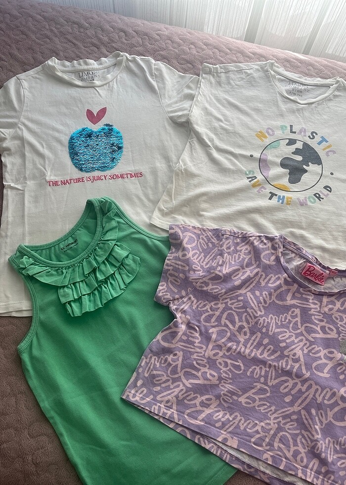 9-10 Yaş Kız Çocuk Tişört - Görsel 2