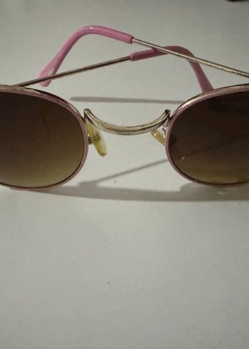 Pembe Tokalı Parisli Retro Kadın Güneş Gözlüğü - Görsel 2
