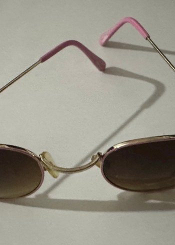 Pembe Tokalı Parisli Retro Kadın Güneş Gözlüğü - Görsel 5