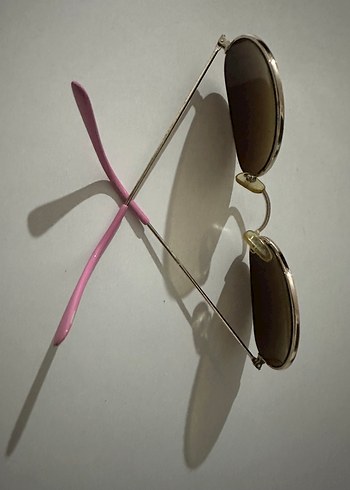 Pembe Tokalı Parisli Retro Kadın Güneş Gözlüğü - Görsel 3