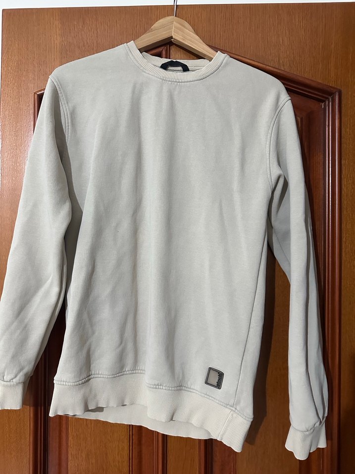 Gri Erkek Bisiklet Yaka Uzun Kollu Sweatshirt - Görsel 2