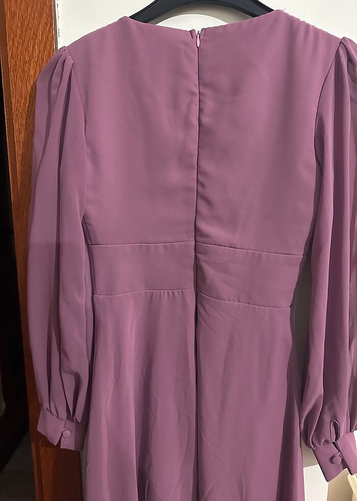 Sifon kadın elbisesi - Görsel 5