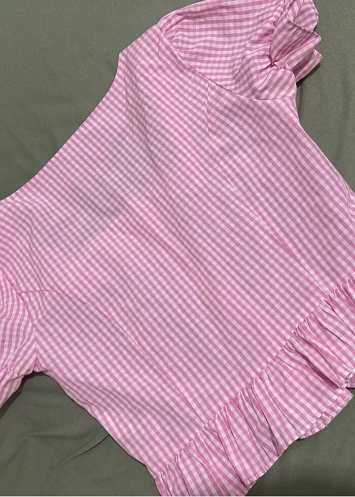 Kadın gömlek kısa - Görsel 4