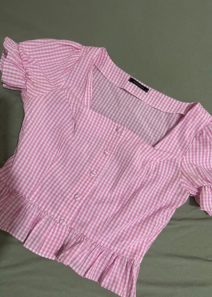 Kadın gömlek kısa - Görsel 2