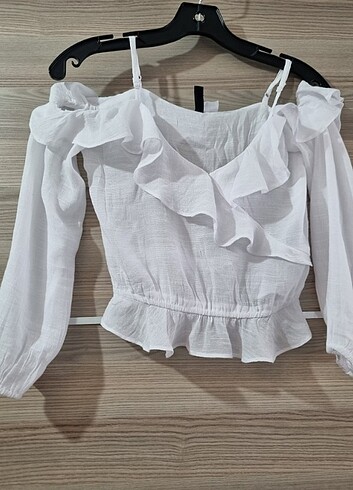 xs Beden H&M mini bluz