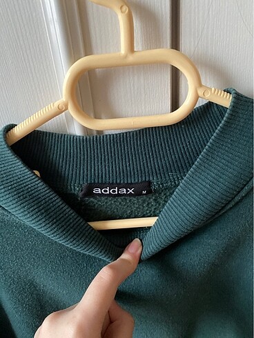 Addax koyu yeşil sweatshirt