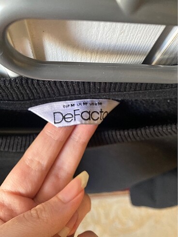 Defacto defacto siyah kazak