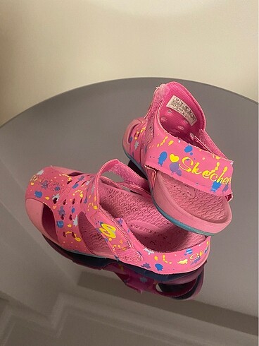 30 Beden pembe Renk Skechers sandalet 30 numara