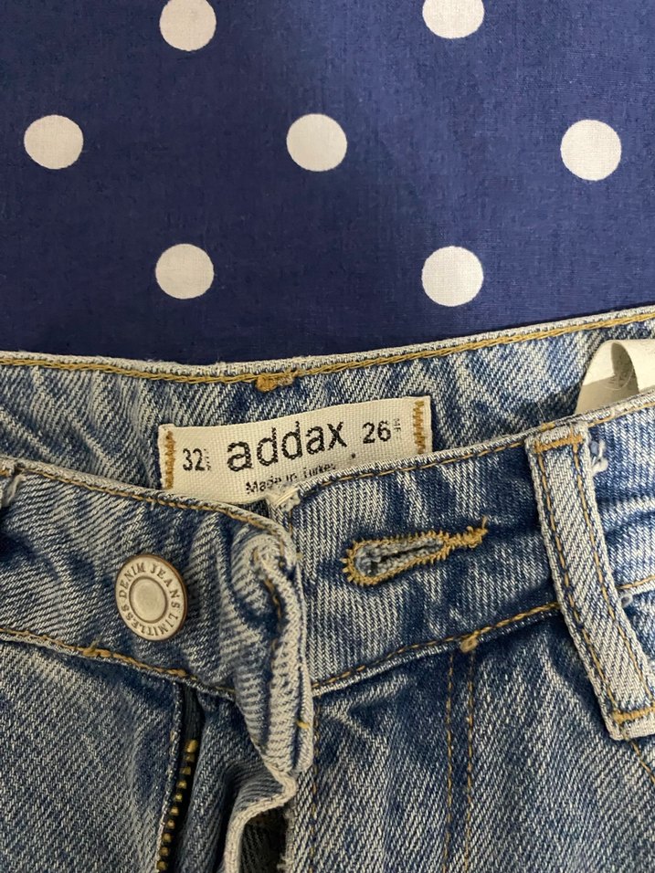 Mavi Kadın Kot Şort - Görsel 2