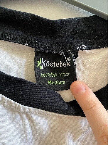 m Beden Köstebek Beyaz Crop
