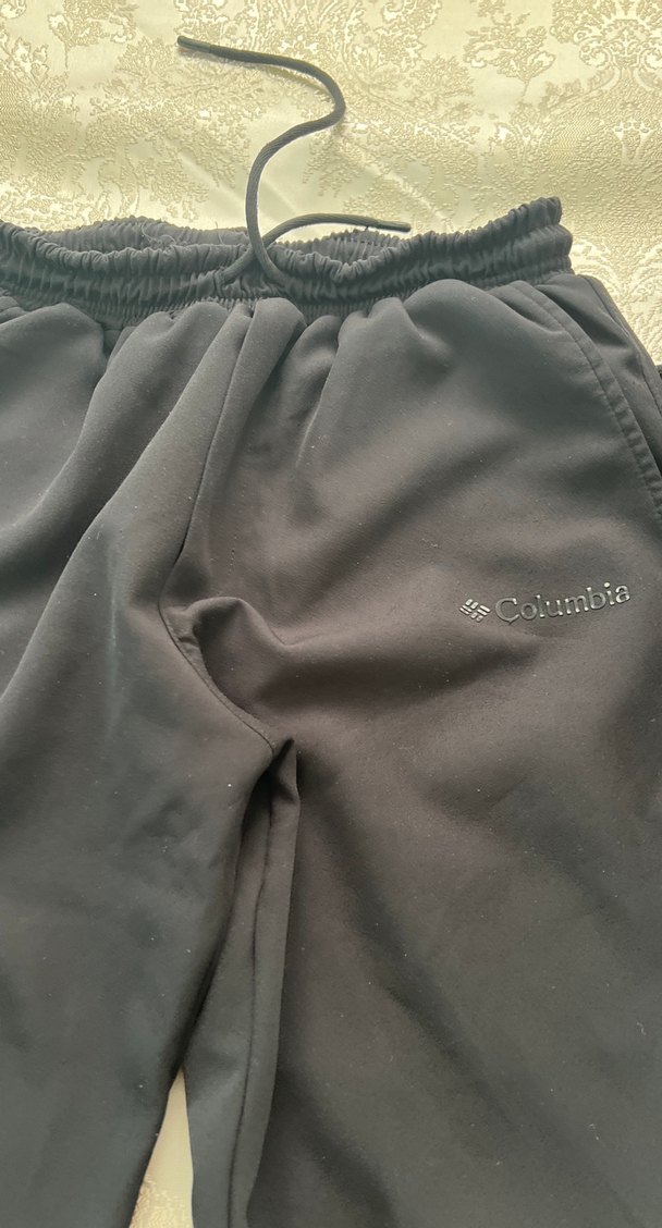 Erkek Siyah Rahat Kesim Midi Kumaş Pantolon - Görsel 3