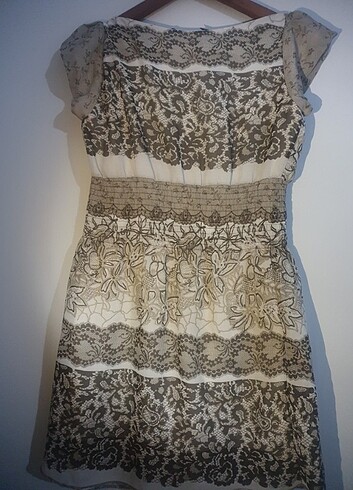 Vintage mini elbise 
