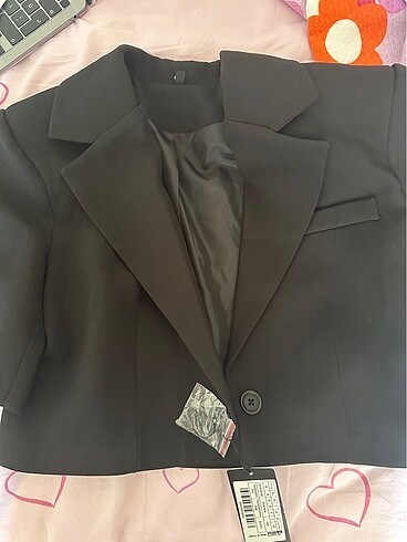 Kısa kollu blazer