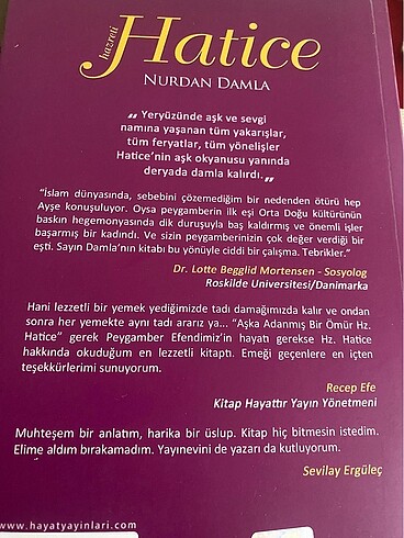 Hz. Hatice-Nurdan Damla