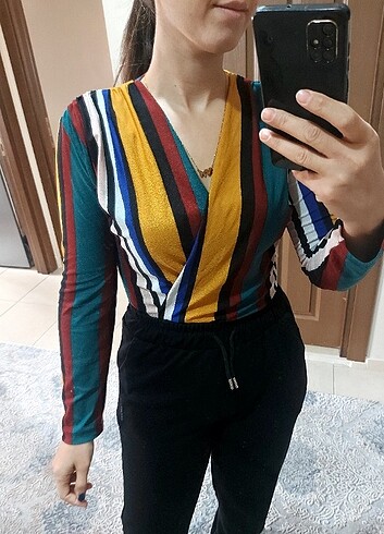 Renkli Bluz - Görsel 6