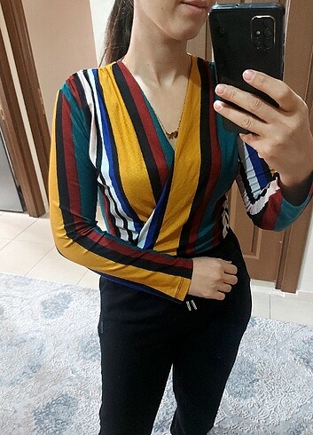 Renkli Bluz - Görsel 8