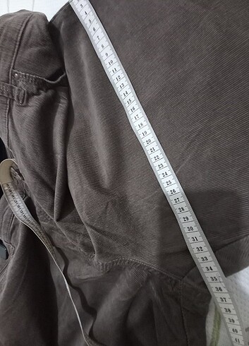 Marks & Spencer Marks&spencer 22 50 52 beden kahverengi kadife pantalon