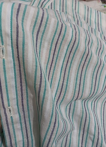 Silk & Cashmere El dokuma şile bezinden gomlek , tiril tiril hakim yaka, ölçüler