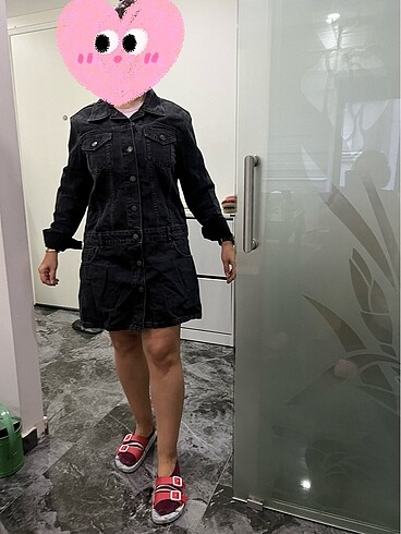 Zara Orjinal Jean Elbise