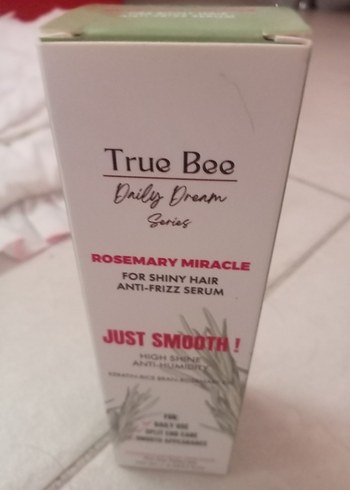 Diğer True Bee Biberiye Mucizesi Anti-Frizz Serumu
