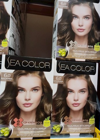 Sea Color Saç Boyası diğer renkler için yana KAYDIRINIZ - Görsel 16