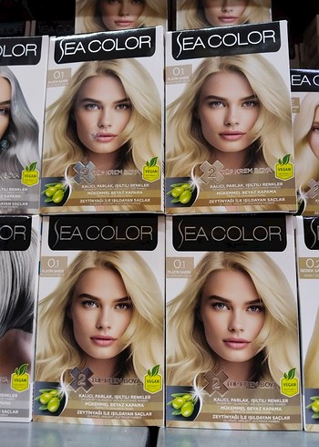 Sea Color Saç Boyası diğer renkler için yana KAYDIRINIZ - Görsel 4