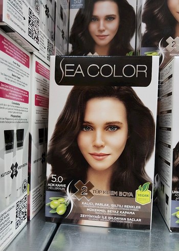 Sea Color Saç Boyası diğer renkler için yana KAYDIRINIZ - Görsel 12