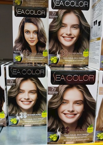 Sea Color Saç Boyası diğer renkler için yana KAYDIRINIZ - Görsel 20