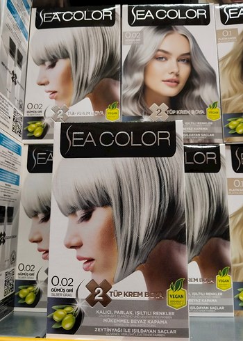 Sea Color Saç Boyası diğer renkler için yana KAYDIRINIZ - Görsel 3