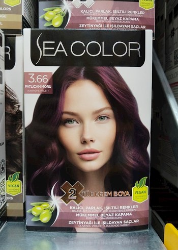 Sea Color Saç Boyası diğer renkler için yana KAYDIRINIZ - Görsel 9