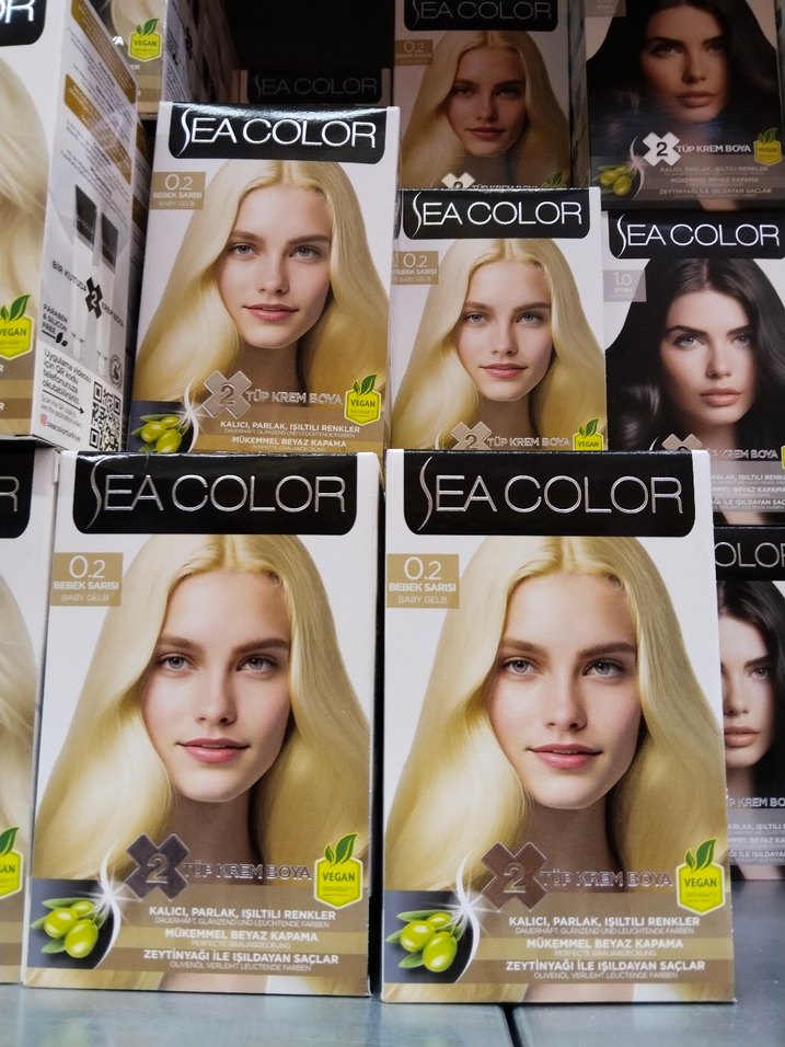 Sea Color Saç Boyası diğer renkler için yana KAYDIRINIZ - Görsel 5