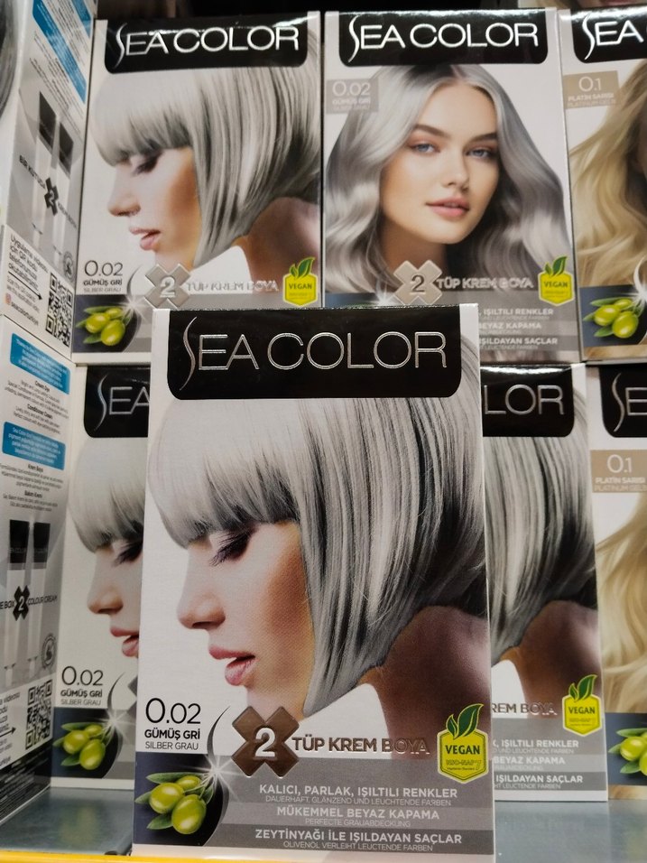 Sea Color Saç Boyası diğer renkler için yana KAYDIRINIZ - Görsel 3