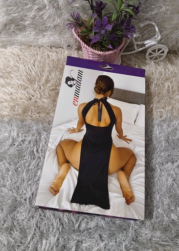 Siyah Mini Kadın Monokini anime elbise - Görsel 2