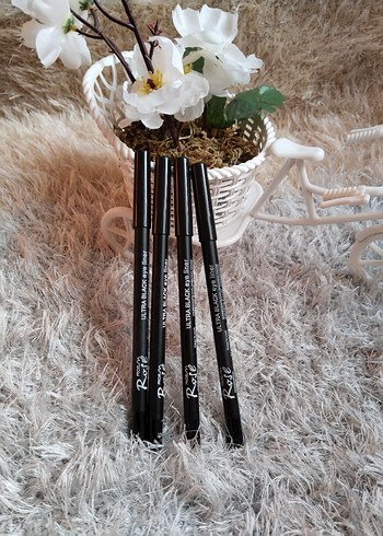 Siyah Ultra Siyah Kalem Eyeliner 4'lü Set