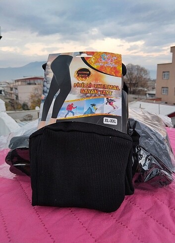 TERMAL FİTİLLİ TAYT XL-2XL 