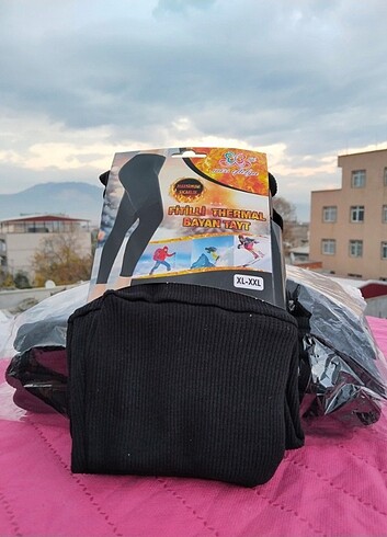 Oysho TERMAL FİTİLLİ TAYT XL-2XL