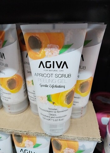 PEELİNG MASKE KAYISILI